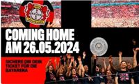 Biete 2 Tickets für Coming Home Innenraum Bayer Leverkusen Dortmund - Mitte Vorschau