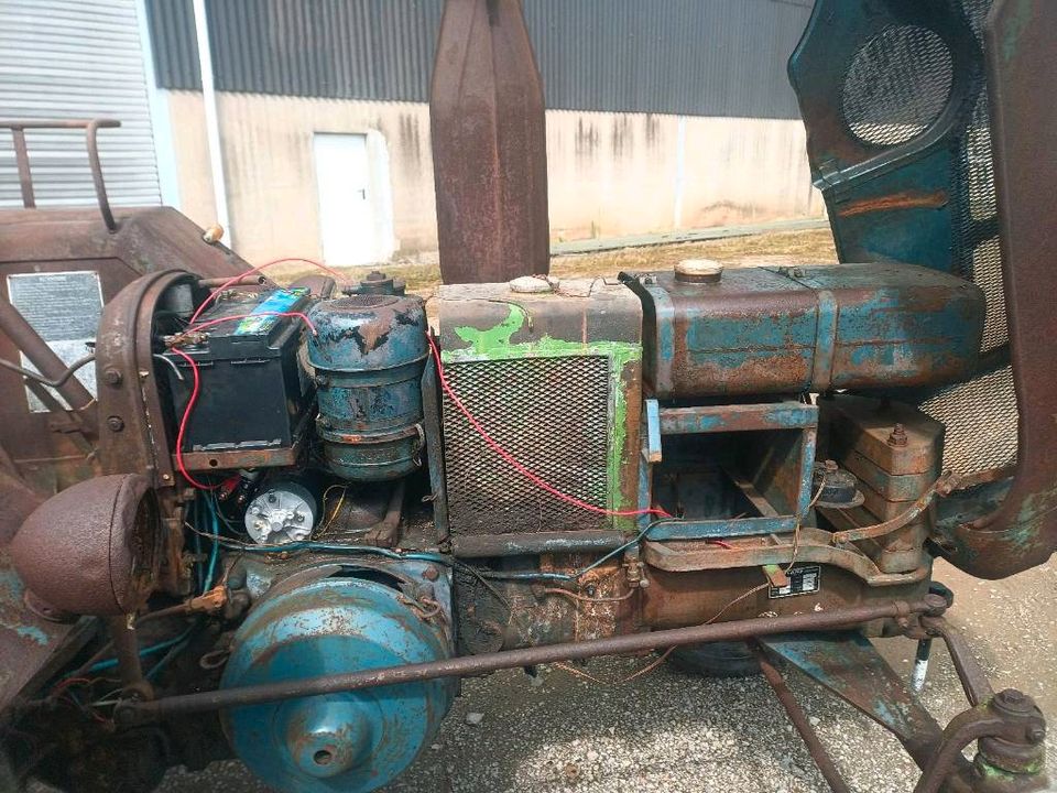 Lanz Bulldog D 2816 Motor Gut / Original Patina !!mit Video !!!! in Bergheim