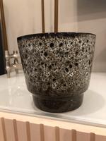 Fat lava Keramik Blumentopf Übertopf braun • West Germany Nordrhein-Westfalen - Stolberg (Rhld) Vorschau