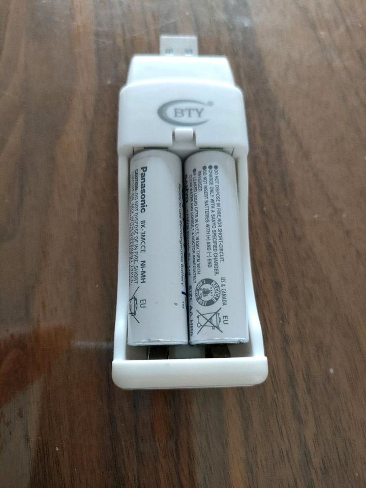 USB Charger für AA und AAA Akkus in Plochingen