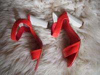 Lackleder  HIGH HEEL SANDALEN Gr.36 ESPRIT  Koral / Weiß Berlin - Spandau Vorschau