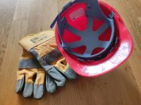 Bauhelm Begehungshelm ROT inkl. Handschuhe Sachsen - Chemnitz Vorschau