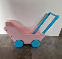 SALE Puppenwagen lauflernwagen Holz rosa Hessen - Dietzenbach Vorschau