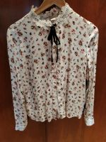 Bluse mit Blumen und Spitzen Stehkragen Bonn - Bad Godesberg Vorschau