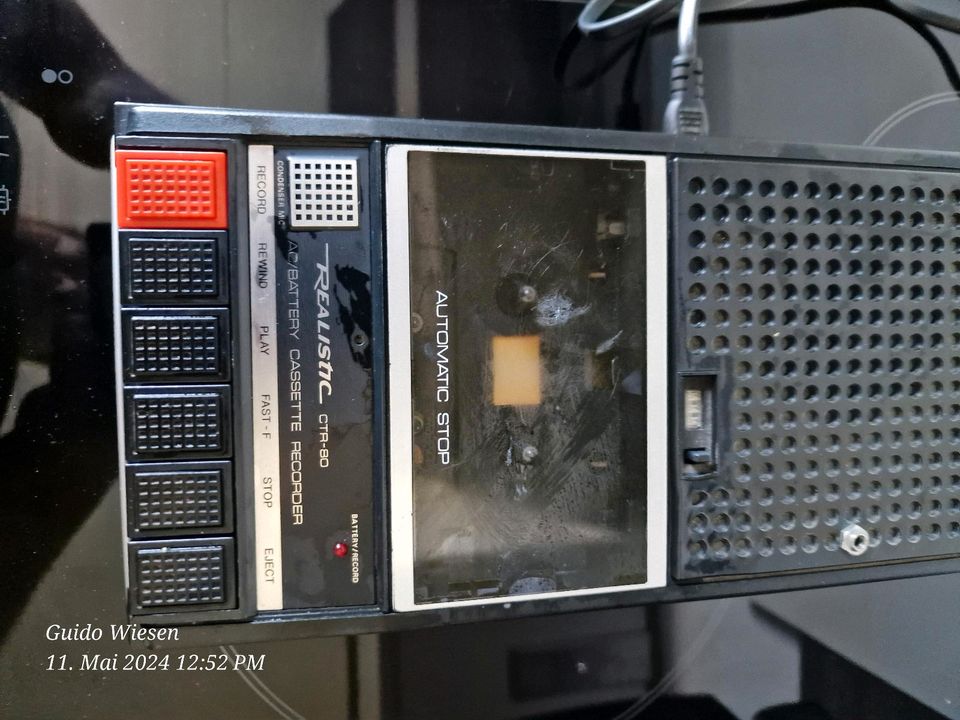 Realistic CTR-80 Cassette Recorder funktioniert einwandfrei in Düren