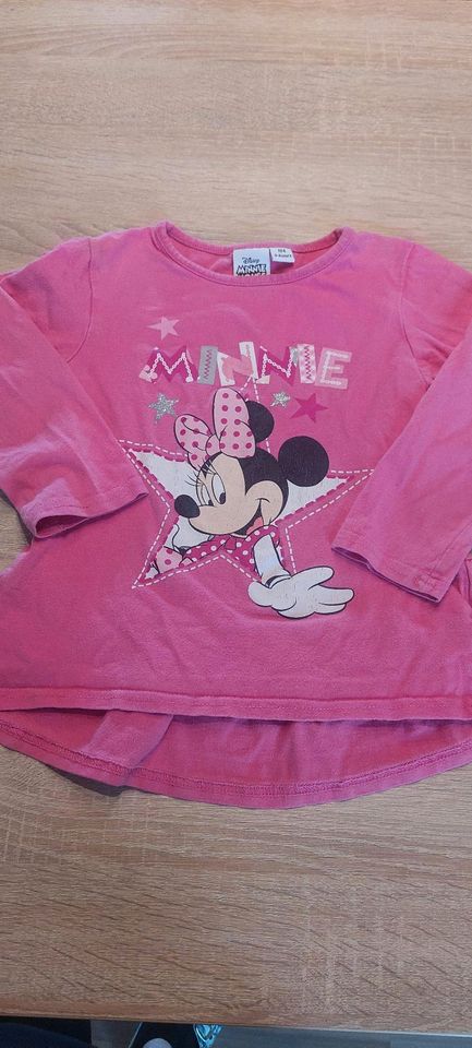 Minnie Maus Langarmshirt/Pullover,Disney,Größe 104 in Völklingen