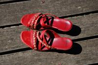 Sandalen Think rot Gr.41 neuwertig Damen Rheinland-Pfalz - Osburg Vorschau