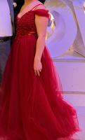 Abendkleid exklusiv in rot zu verkaufen Bayern - Waal Vorschau