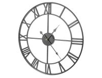 Super Leise! Vintage Uhr 47,5 cm Wanduhr Metall Retro Design Nordrhein-Westfalen - Soest Vorschau