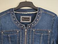 Jeansjacke mit Strasssteinen und Glitzerfäden - Gr.40 - neu Berlin - Hellersdorf Vorschau