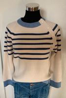 Pullover blau/weiß gestreift von Oui, Gr. S/36 Sachsen-Anhalt - Halle Vorschau