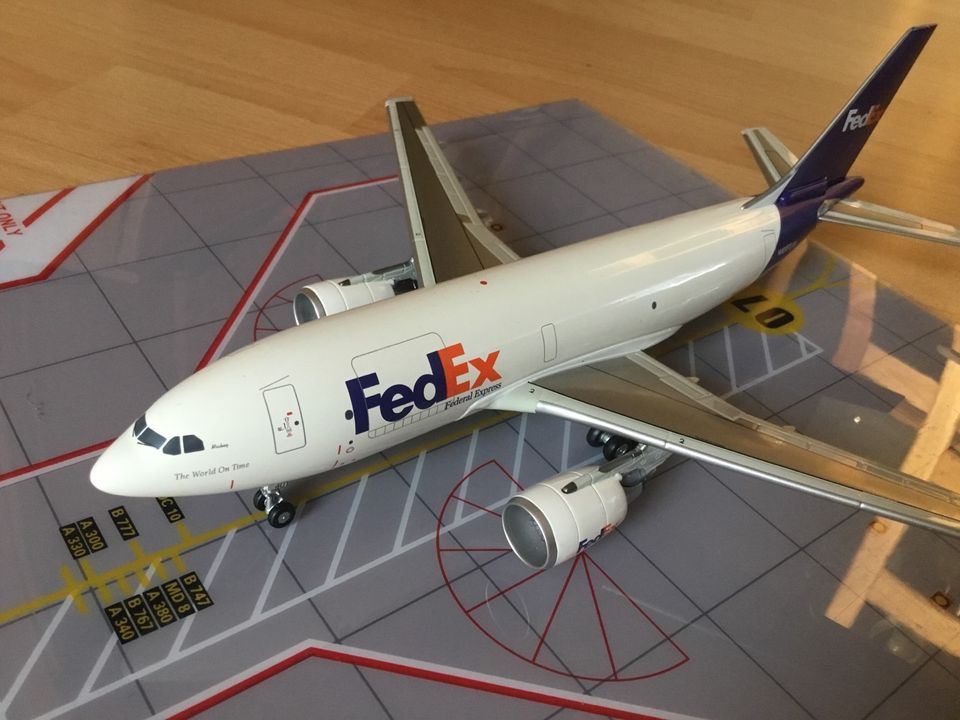 Flugzeugmodell 1:200, Airbus A310-200, FedEx , Nur 600 Stk. in Badenhausen
