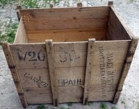 alte Holz-Kiste Fracht Stückgut Seefracht ÄGYTEN 70*100*80cm Thüringen - Ilmtal-Weinstraße Vorschau