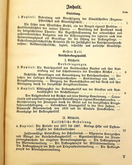Für Historiker Doktorarbeit Anleihe-Politik deut Reich bis1914 in Wiesbaden