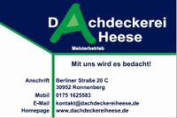 Wir suchen Dachdecker (m/w/d) in und um Hannover Niedersachsen - Ronnenberg Vorschau