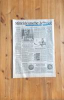 Mitteldeutsche Zeitung Dessau 31.08.1990 MZ Berlin - Mitte Vorschau