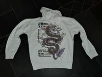 BOOHOO MAN toller-weißer KAPUZENHOODIE mit Rückenprint Baden-Württemberg - Aalen Vorschau
