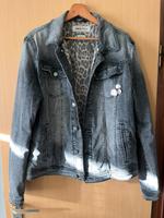Tigha leichte Jeans Jacke Leeroy grau M Bayern - Fürth Vorschau