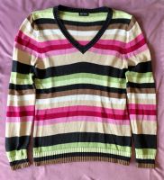 Gerry Weber Edition Pullover gestreift mit V-Ausschnitt Gr. 36 Nordrhein-Westfalen - Neuss Vorschau