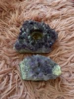 Amethyst Bruchsteine mit Kerzenhaltung Dortmund - Eving Vorschau