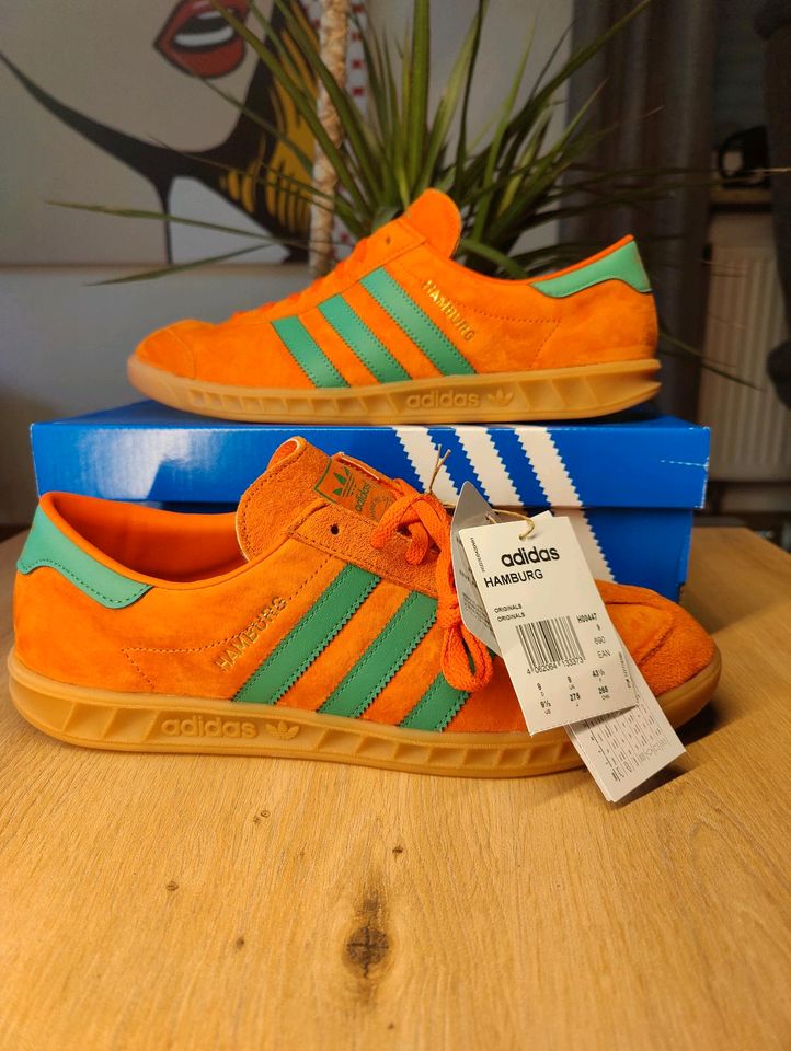 Adidas Schuhe Hamburg orange grün 43 1/3 neu Casual ungetragen in  Baden-Württemberg - Großrinderfeld | eBay Kleinanzeigen ist jetzt  Kleinanzeigen