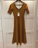 Zara Kleid Maxi neu schwarz orange kurzärmlig S Etikett Nordrhein-Westfalen - Lindlar Vorschau