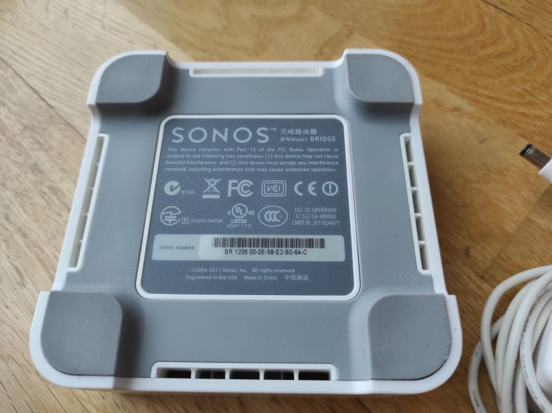 Sonos ZonePlayer ZP90 & Sonos Bridge & Wandhalter zu verkaufen in Frankfurt am Main