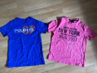 2 T-Shirts von Ralph Lauren u.Tommy Hilfiger Gr.6/7, Gr.128 Rheinland-Pfalz - Ramsen Vorschau