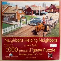 Jigsaw Puzzle 1000 Teile Neighbors Helping Neighbors Nordrhein-Westfalen - Rheda-Wiedenbrück Vorschau