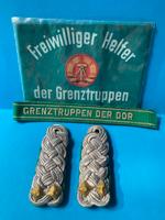DDR NVA Grenztruppen Ärmelband, Armbinde und Schulterklappen München - Schwabing-West Vorschau