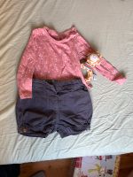 Set : kurze Cordhose und rosa Blumen Shirt 86 Nürnberg (Mittelfr) - Mitte Vorschau