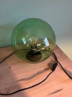 Kugel Glaslampe 78 cm Umfang grün mit Leuchtmittel Schleswig-Holstein - Großenaspe Vorschau