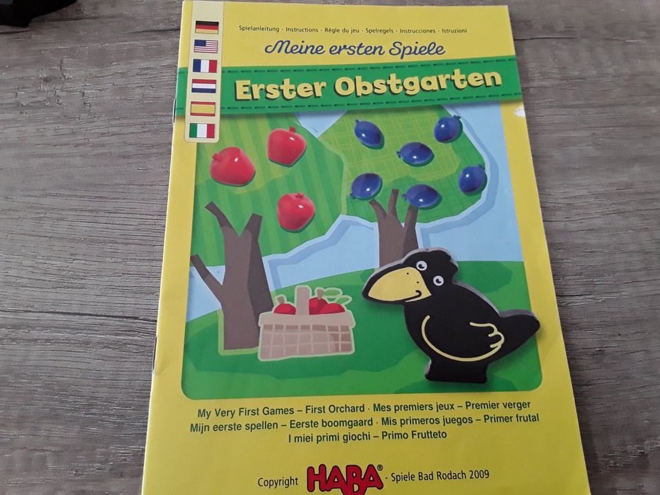 HABA "Erster Obstgarten" Spiel (ab 2 Jahren), guter Zustand! in Hinte