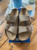 Birkenstock Arizona Weichbettung Taupe Gr.38**Neu** Nordrhein-Westfalen - Lemgo Vorschau