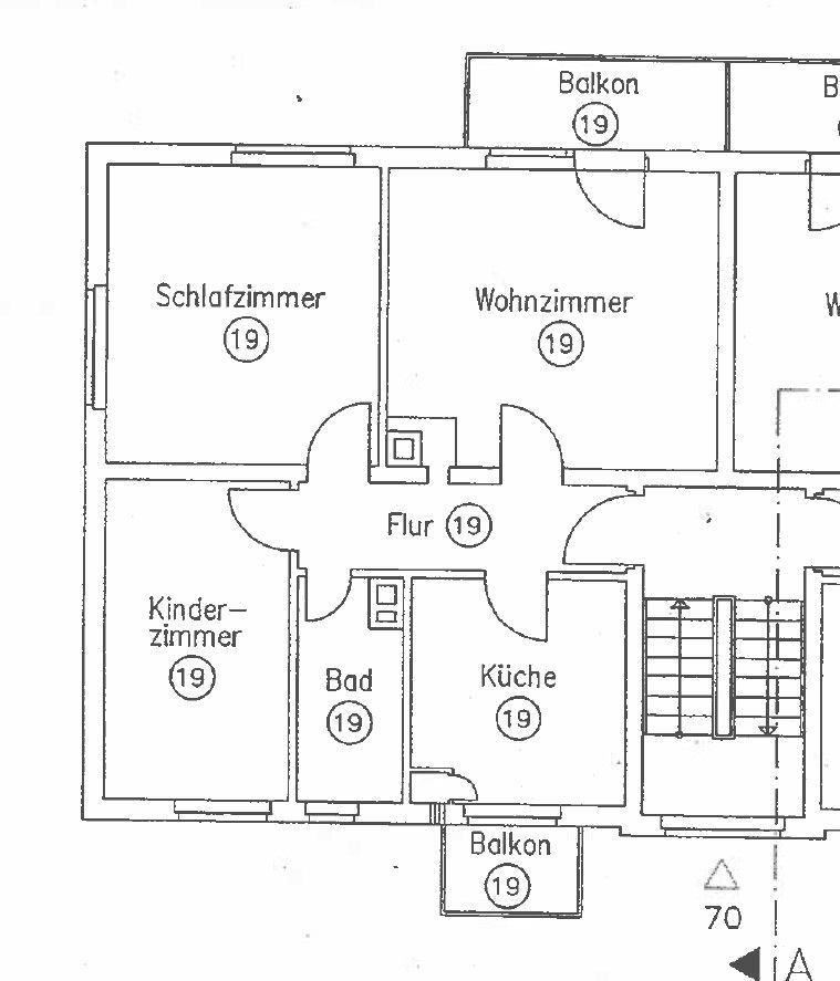 Renovierte Wohnung mit 2 Balkonen zentral in Weil am Rhein in Weil am Rhein