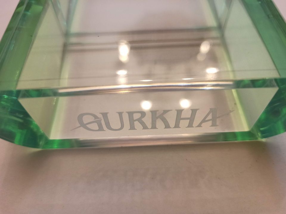 Gurkha Acryl Zigarren Reisehumidor aus Acryl Glas, TOP DESIGN in Mertloch