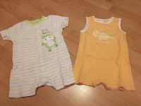 TOP! 2er Set Einteiler Pyjama Schlafanzug Overall kurz Gr 80 Dresden - Leuben Vorschau