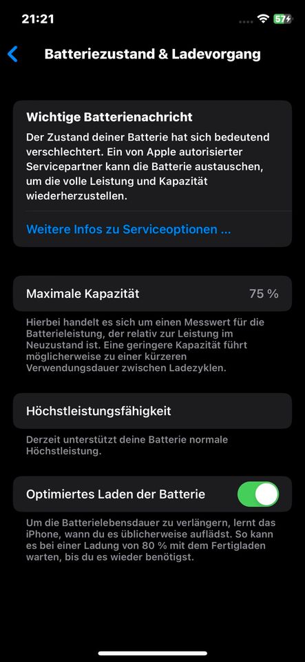 iPhone X, 256GB, 75% Batterie, inkl. Hülle, funktionsfähig in Leipzig