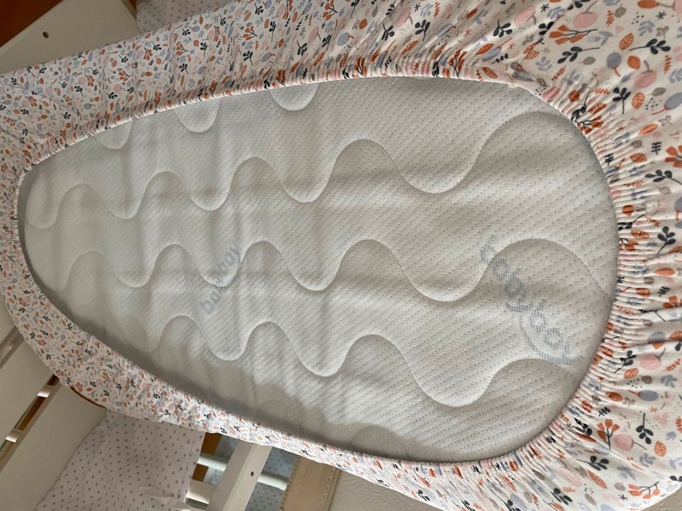 Beistellbett Babybay original inkl. Gitterschutz & Matratze in Neunkirchen Siegerland