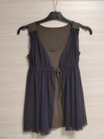 2 in 1 Mesh Top in Größe XS und in Braun / Lila Bayern - Arnstein Vorschau