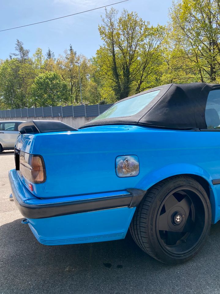 BMW E30 320i Cabrio M-Technik1/KW-Gewinde/Startec/Borbet in Nürnberg (Mittelfr)