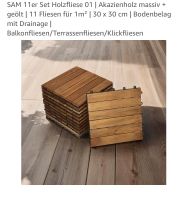 Holzfliesen/ Balkonfliesen Nordrhein-Westfalen - Mechernich Vorschau