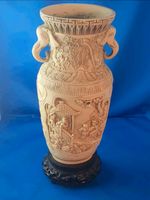 Vintage Hand geschnitzt chinesischen Amphore / Vase Schnitzerei Hessen - Heuchelheim Vorschau
