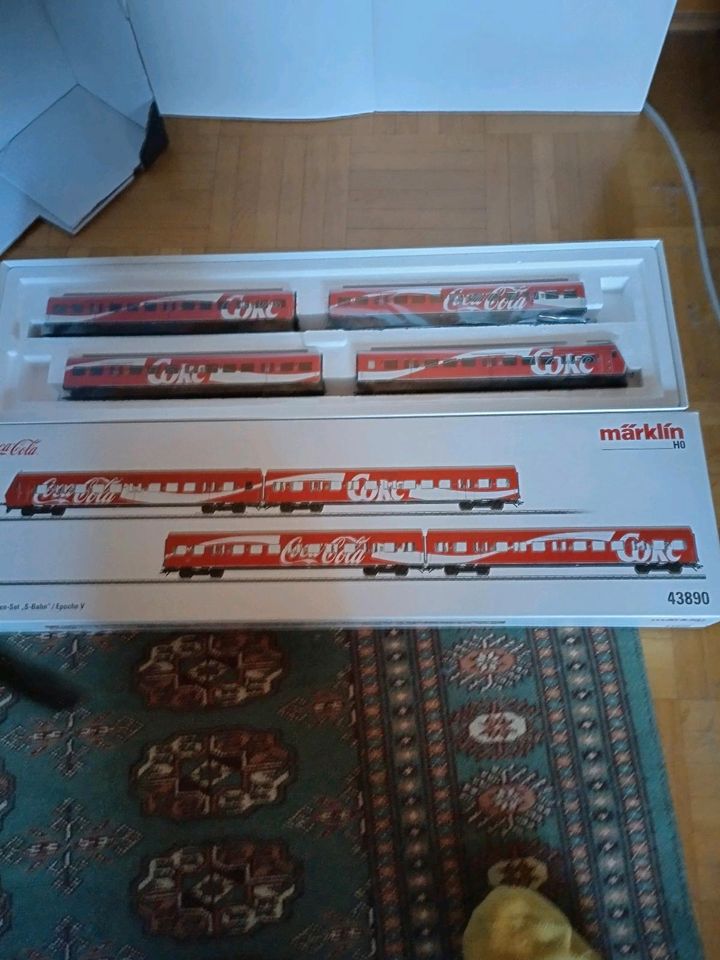 43890 HO Märklin Personenwagen Set coca-cola in Düsseldorf