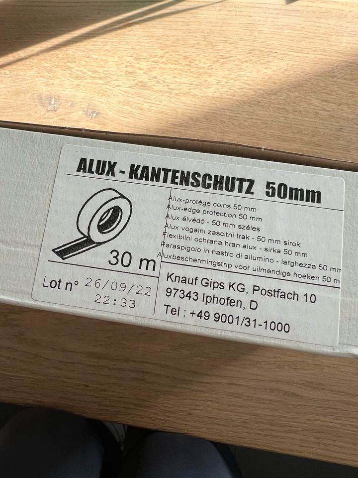 KNAUF Alux-Kantenschutz 50 mm, 30 m, Neu in Unna