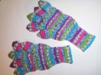 Neu: Handschuhe selbstgestrickt, Handarbeit, handmade. Niedersachsen - Norden Vorschau