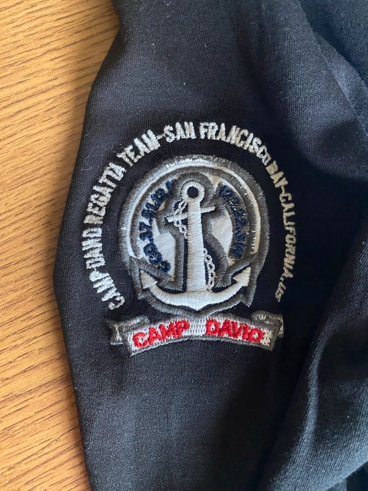 Camp David Herren Polo Langarmshirt mit Hemdkragen XL in Berlin