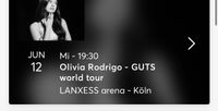 Olivia Rodrigo - GUTS world tour LANXESS arena Köln 12.06.24 Nordrhein-Westfalen - Krefeld Vorschau