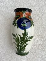 Jugenstil Vase, gebraucht, C. Elmshorn (handbemalt), Höhe 21cm Baden-Württemberg - Freiburg im Breisgau Vorschau