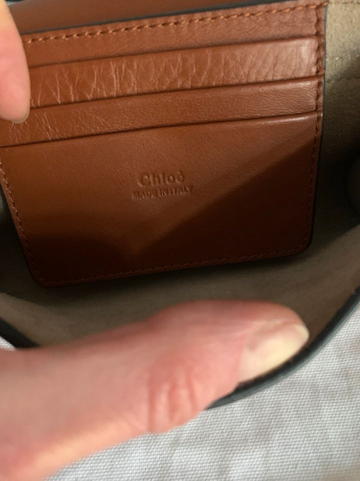 Chloe Mini Bag in Braun / Abendtasche / neuwertig / Versand inkl in Berlin